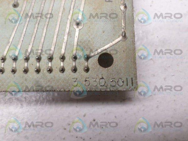 ADVANTAGE ELECTRONICS 35305011 RELAY BOARD UNMP