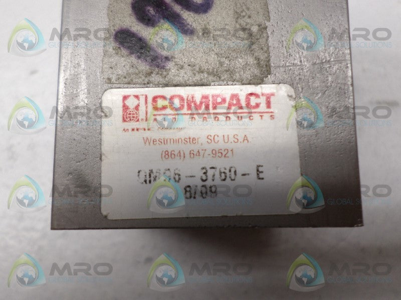 COMPACT QM96-3760-E PNEUMATIC MANIFOLD UNMP