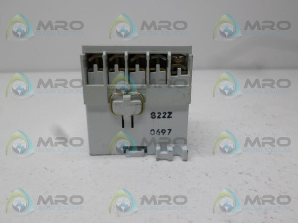 SPRECHER+SCHUH CS4C-22Z-24D CONTACTOR 24VDC NSNP