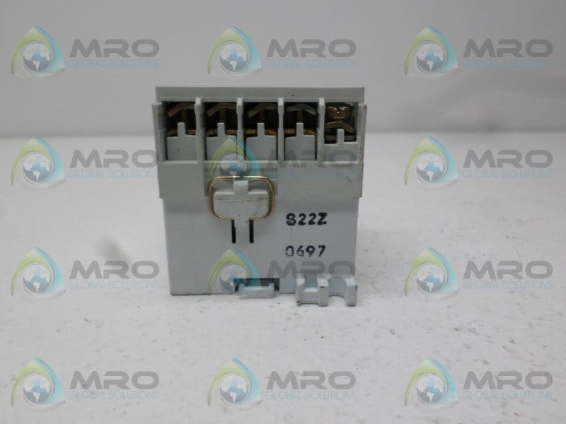 SPRECHER+SCHUH CS4C-22Z-24D CONTACTOR 24VDC NSNP