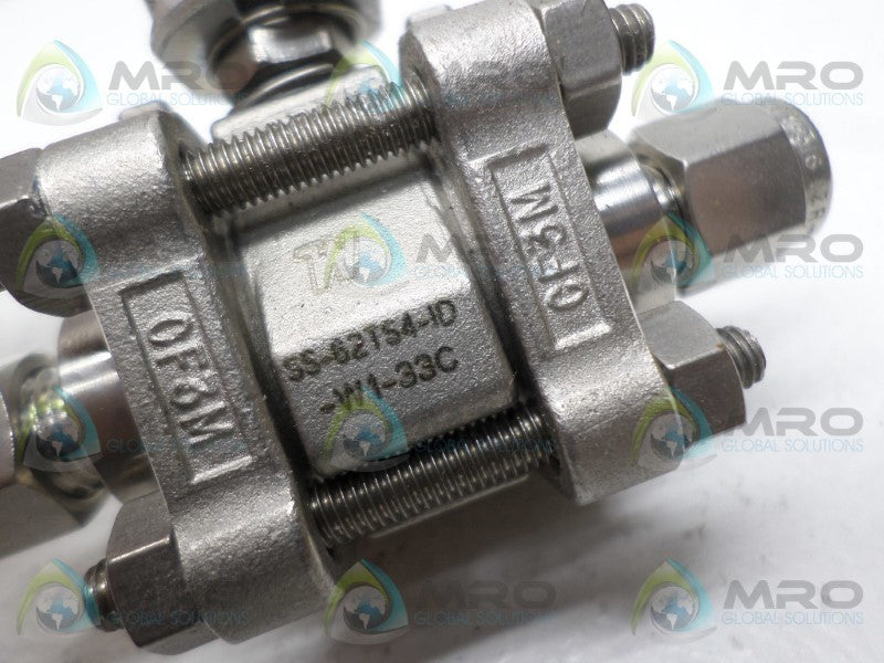 SWAGELOK SS-62TS4-ID-W1-33C BALL VALVE NSNP