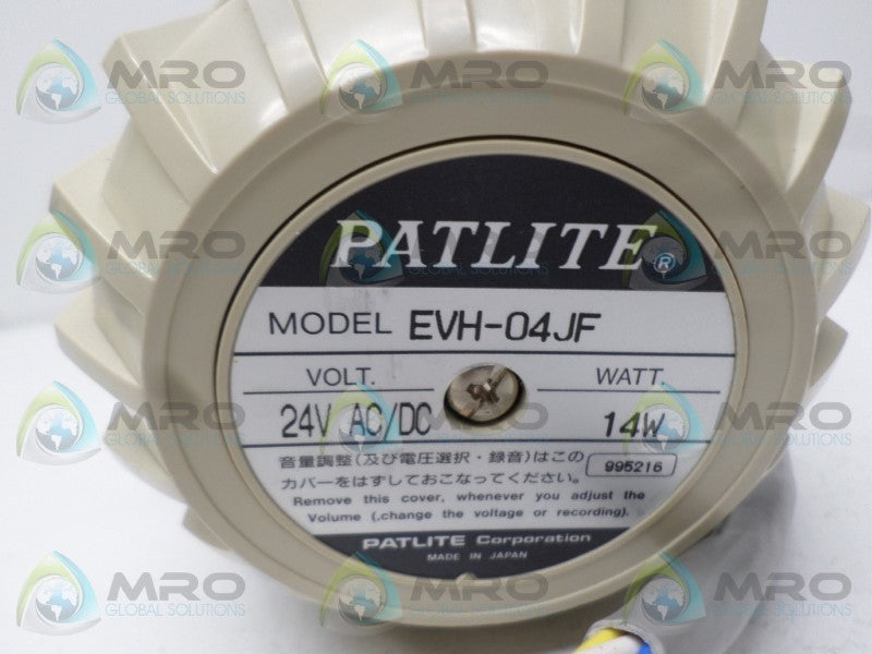 PATLITE EVH-04JF SIGNAL HORN NSNP