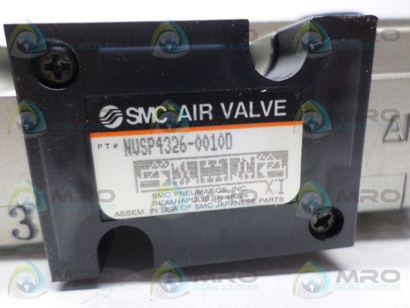 SMC NVSP4326-0010D AIR VALVE NSNP