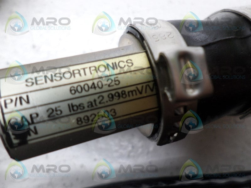 SENSORTRONICS 60040-25 LOAD CELL NSNP