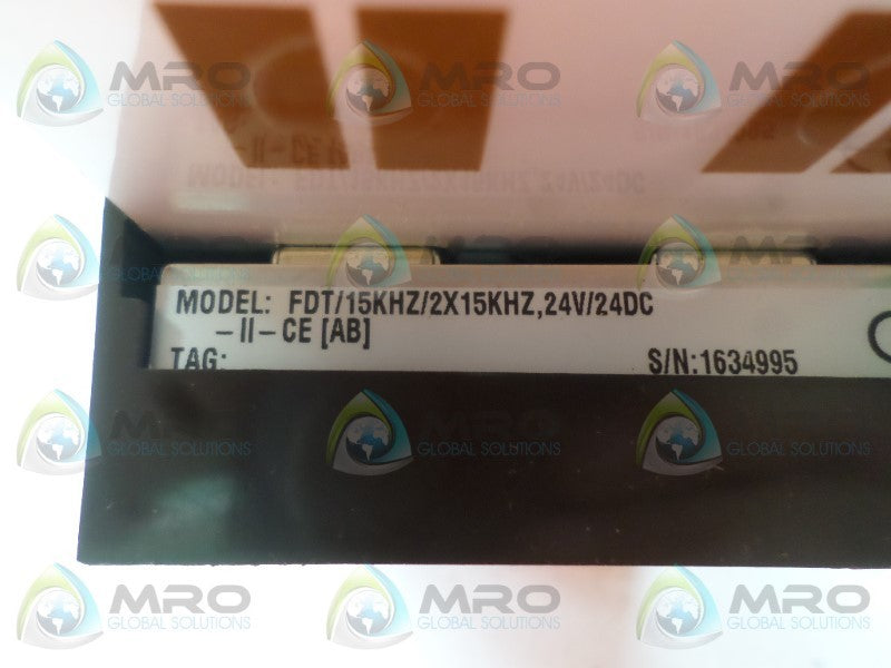 MOORE FDT/15KHZ/2X15KHZ,24V/24DC-II-CE TRANSMITTER NSNP