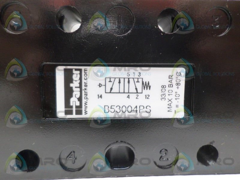 PARKER B53004PS SOLENOID VALVE NSNP