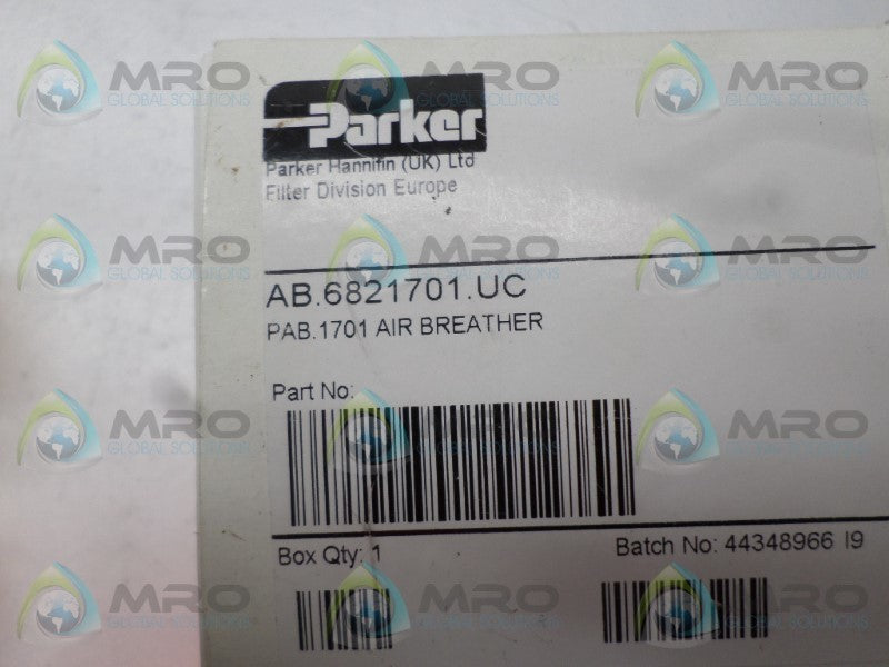 PARKER AB.6821701.UC AIR BREATHER NSMP