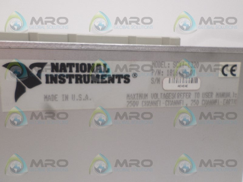 NATIONAL INSTRUMENTS SCXI-1320 181645D-01 TEMPERATURE SENSOR NSNP
