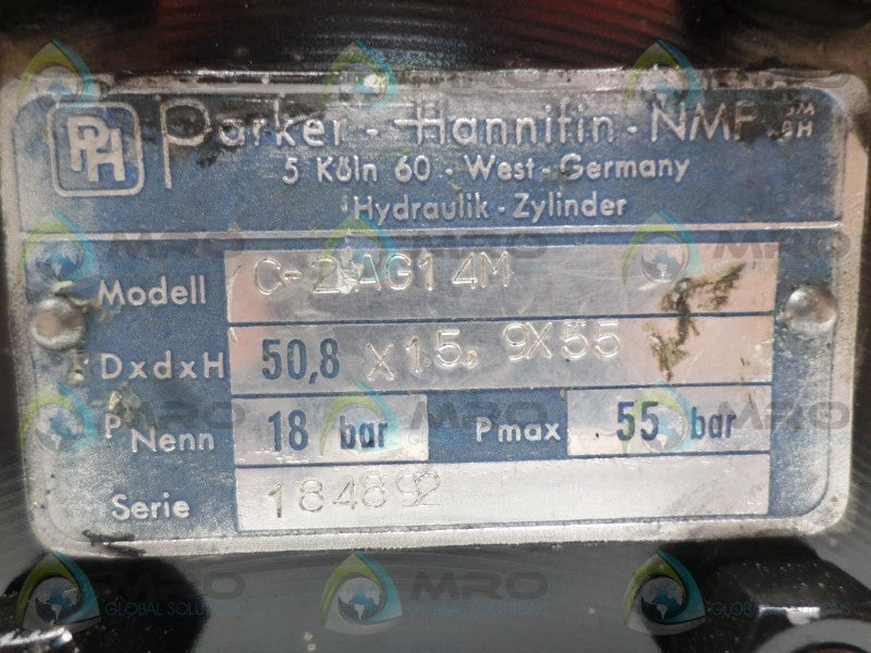 PARKER C-2AG14M PNEUMATIC CYLINDER NSNP