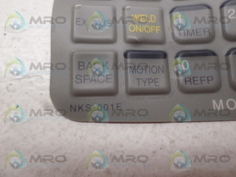 MOTOMAN NKS-001E MEMBRANE KEYPAD NSNP