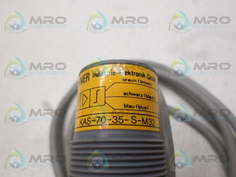 EUCHER KAS-70-35-S-M32 PROXIMITY SENSOR NSNP