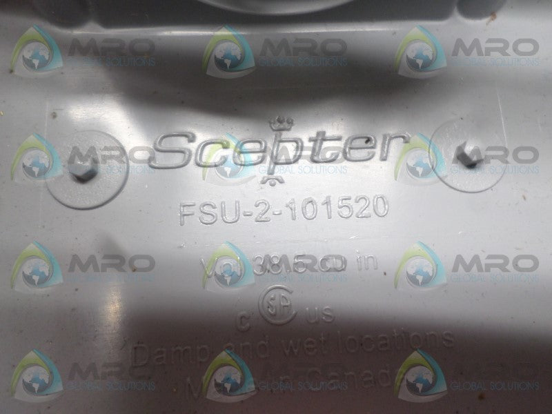 SCEPTER FSU-2-101520 GANG BOX NSNP