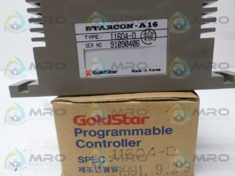 GOLDSTAR I1604-D PROGRAMMABLE CONTROLLER NSMP