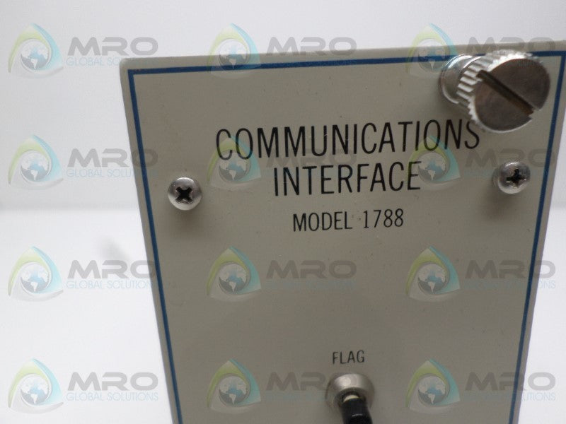 CANBERRA 1788 COMMUNICATIONS INTERFACE  UNMP