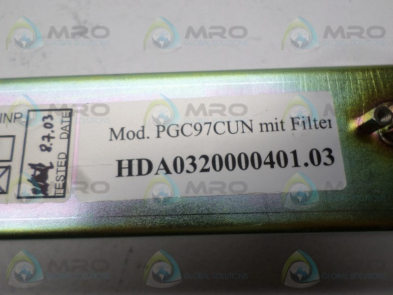 VIDEOJET HDA0320000401.03  NSNP