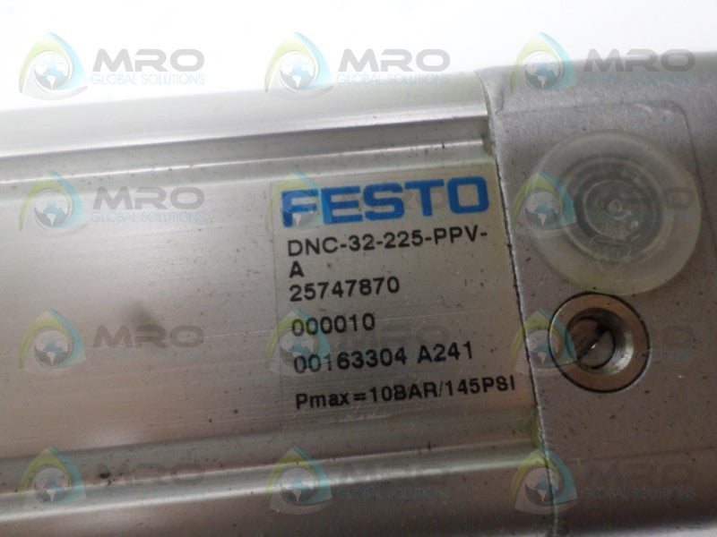 FESTO DNC-32-225-PPV-A PNEUMATIC CYLINDER  NSNP