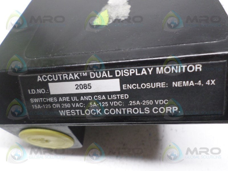 WESTLOCK 2085-NO-D45 DUAL DISPLAY MONITOR  NSNP