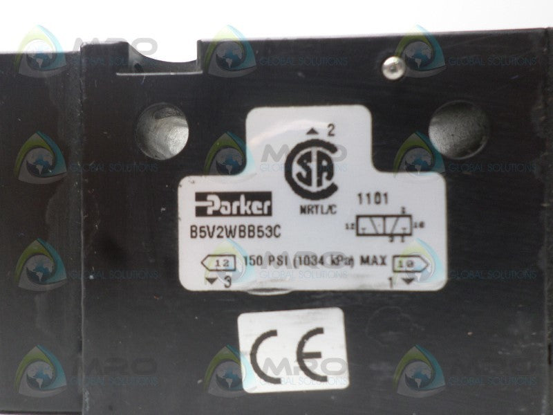 PARKER B5V2WBB53C SOLENOID VALVE  NSNP