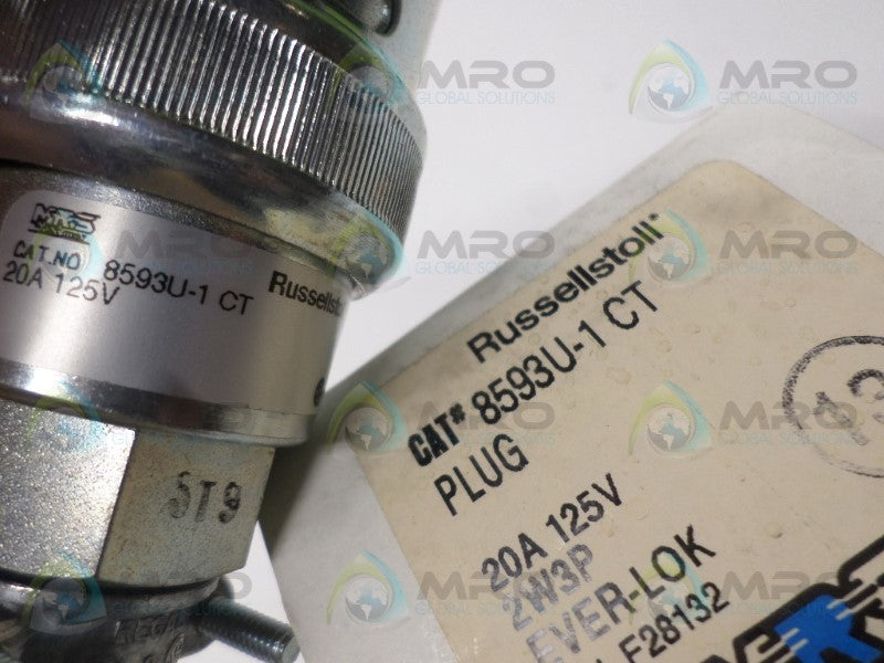 RUSSELLSTOLL 8593U-1CT PLUG  NSMP