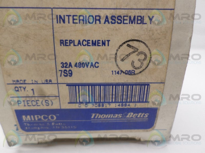 THOMAS & BETTS 7S9 1147-06R INTERIOR ASSEMBLY  NSMP