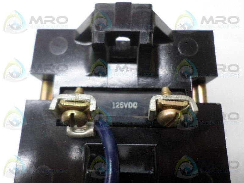 ITE J13P4412 DC CONTROL RELAY 125V  NSMP