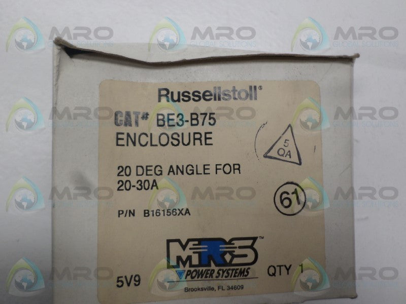 RUSSELLSTOLL BE3-B75 ENCLOSURE  NSMP
