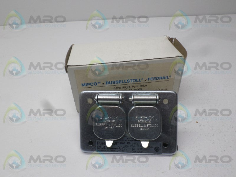 RUSSELLSTOLL 8735 RECEPTACLE  NSMP