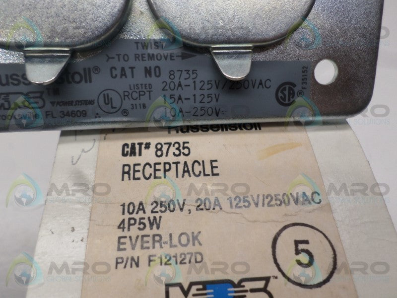 RUSSELLSTOLL 8735 RECEPTACLE  NSMP