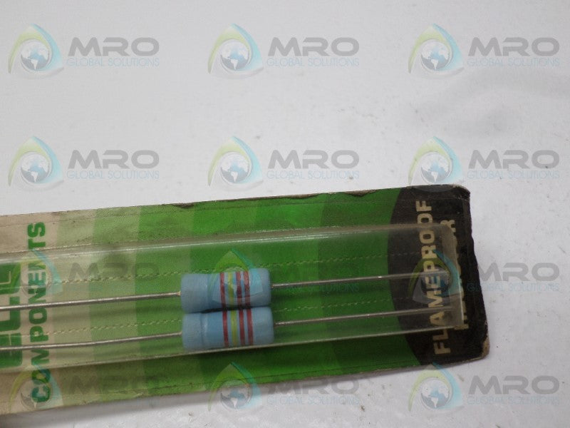 SYLVANIA T422 FLAME PROOF RESISTOR 220K OHMS  NSMP