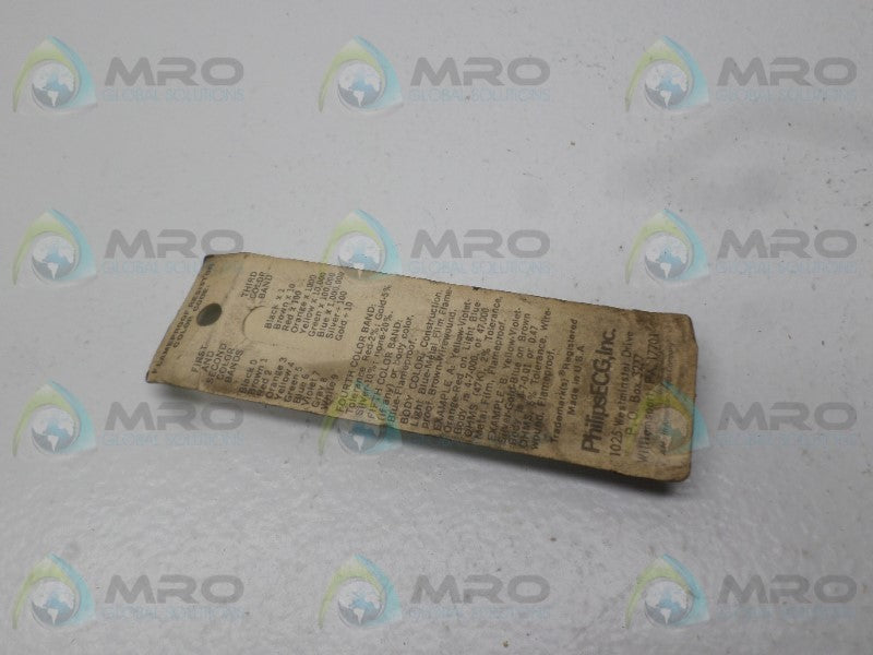 SYLVANIA T422 FLAME PROOF RESISTOR 220K OHMS  NSMP