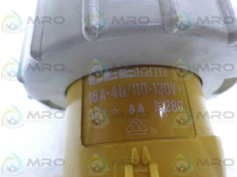 CEEFORM 286 16A-4H/110-130V RECEPTACLE NSNP