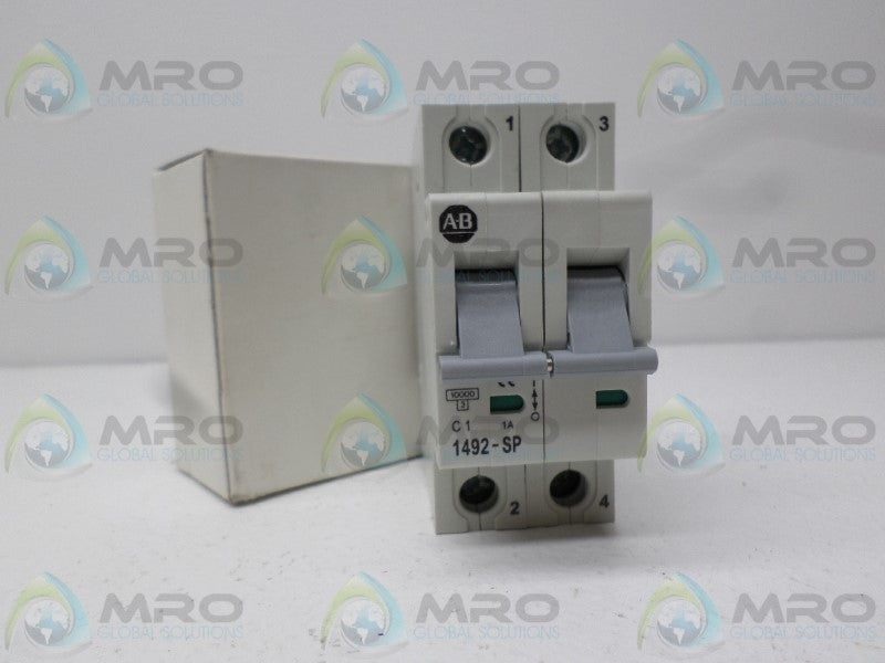 ALLEN BRADLEY 1492-SP2C010 SER. C CIRCUIT BREAKER NSMP