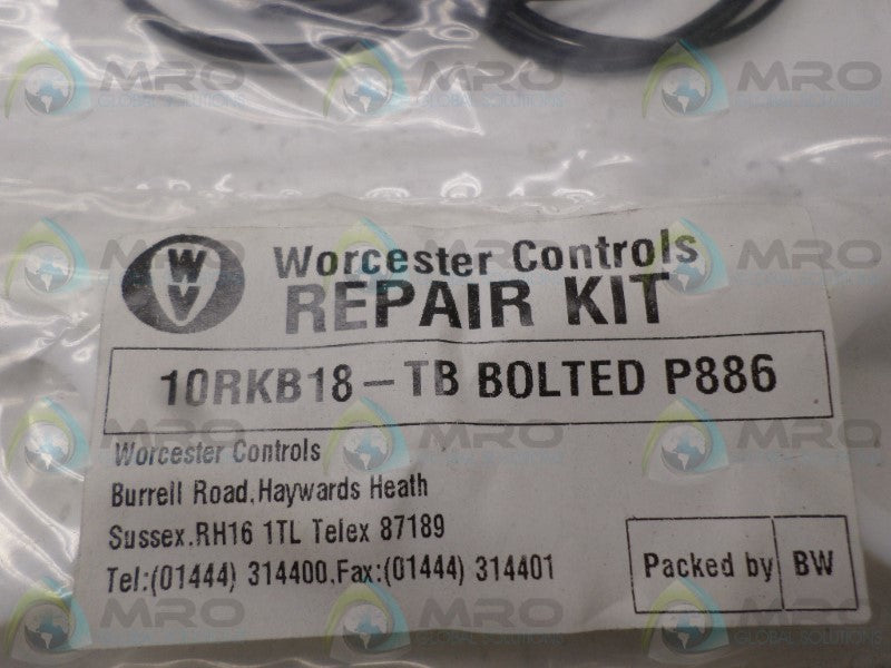 WORCESTOR CONTROLS 10RKB18-TB REPAIR KIT NSMP