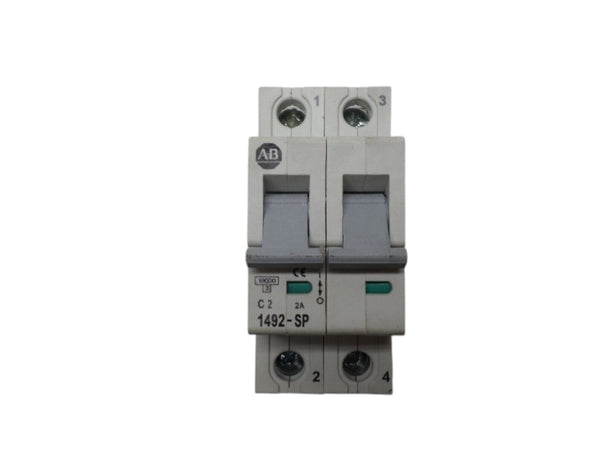 ALLEN BRADLEY 1492-SP2C020 SER. C CIRCUIT BREAKER 2A NSNP