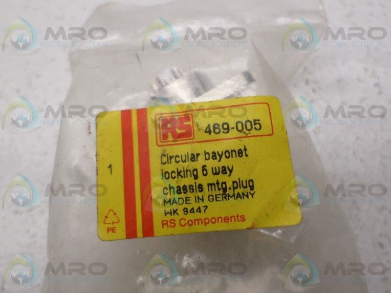 ITT CA02COME14S-6PB 469-005 CIRCULAR CONNECTOR NSMP