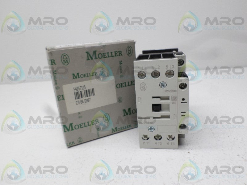 KLOCKNER MOELLER DILM17-01 CONTACTOR 110V  NSMP