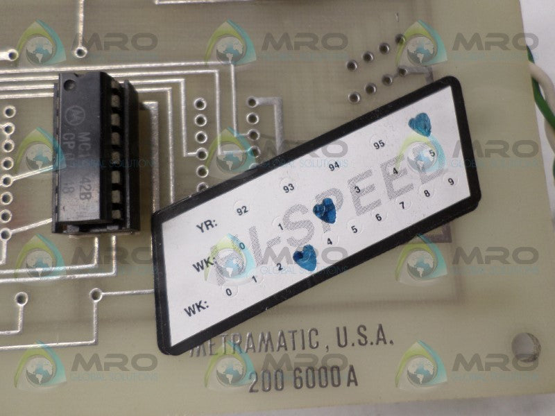 METRAMATIC 2006000A  UNMP