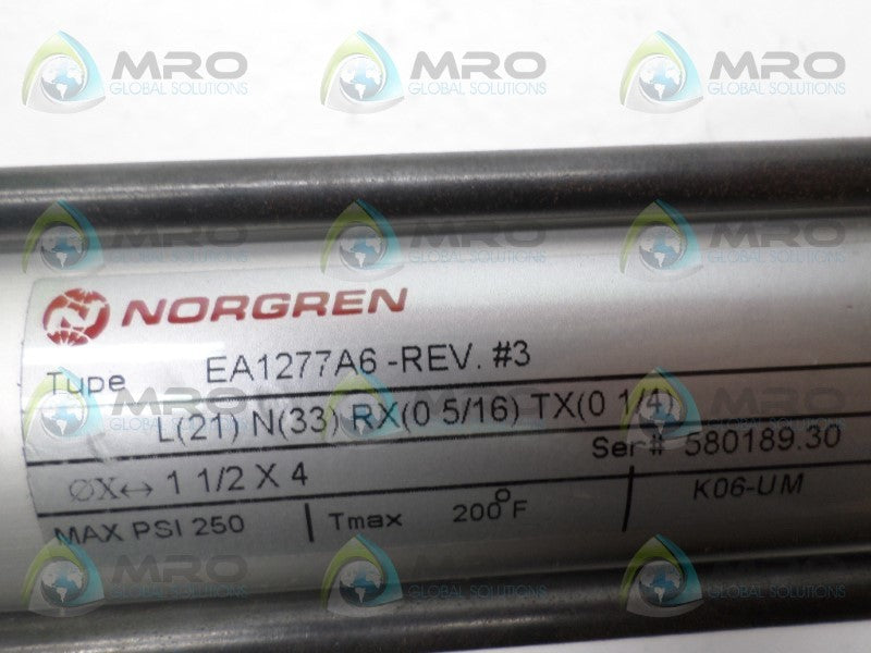 NORGREN EA1277A6 PNEUMATIC VALVE  NSNP
