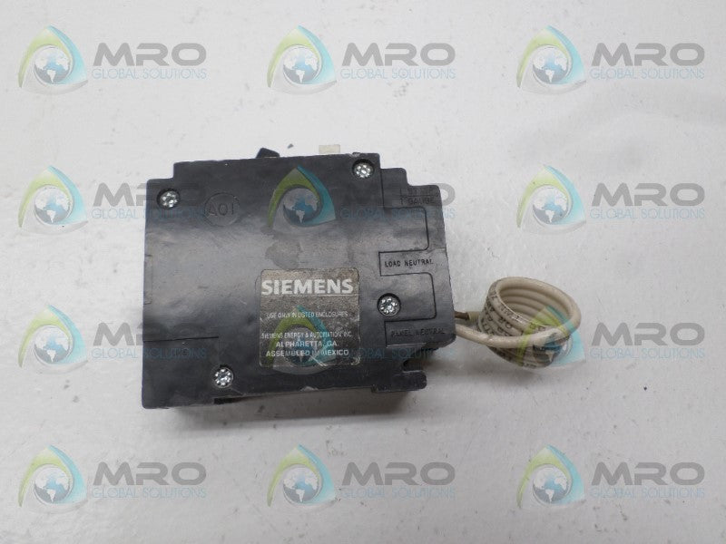 SIEMENS QPF120 CIRCUIT BREAKER 20A  NSNP