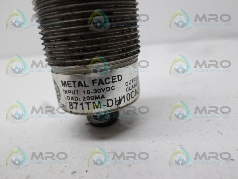 INDUSTRIAL SPARE PART 871TM-DH10CN30-D4 SER. A PROXIMITY SENSOR  UNMP