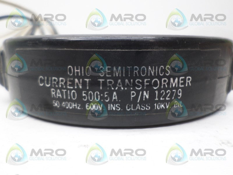 OHIO INSTRUMENTS 12279 CURRENT TRANSFORMER  UNMP
