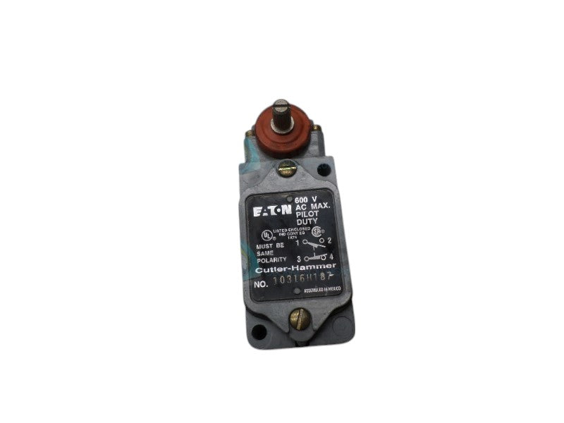 CUTLER HAMMER 10316H187 LIMIT SWITCH  UNMP