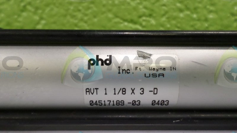PHD AVT11/8X3-D CYLINDER NSNP