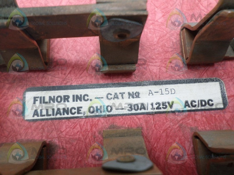 FILNOR A-15D KNIFE SWITCH  NSNP