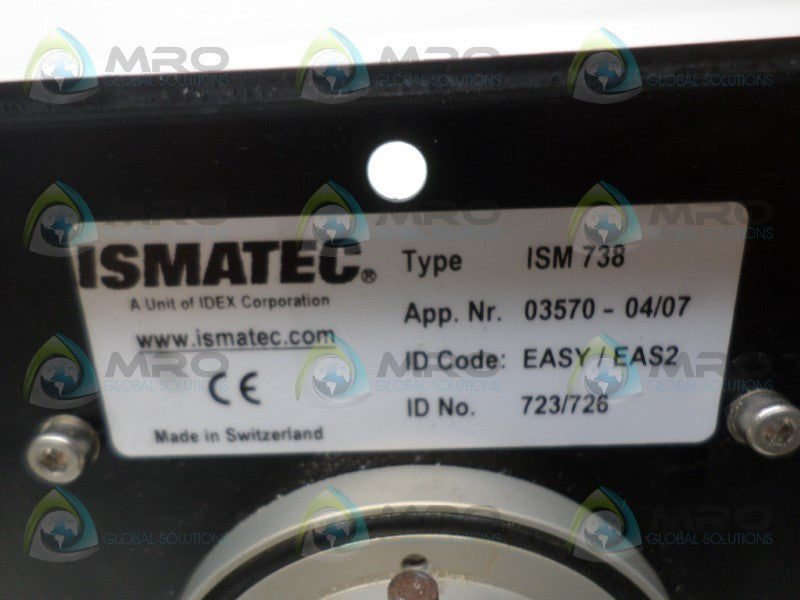 ISMATEC ISM738 MOUTNING PLATE  UNMP