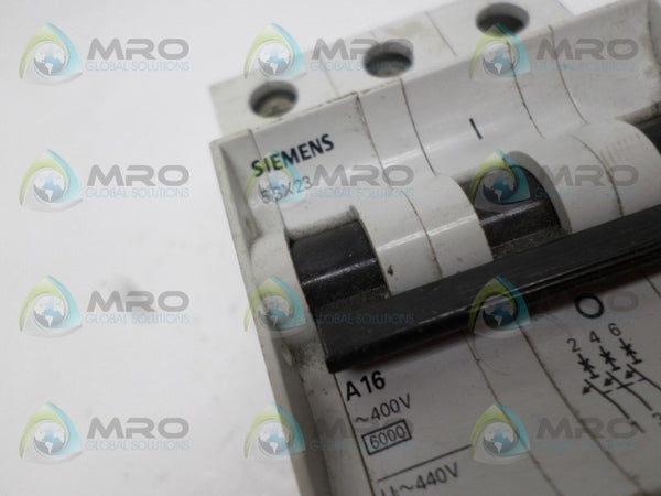 SIEMENS 5SX2316-5 CIRCUIT BREAKER 16A  UNMP