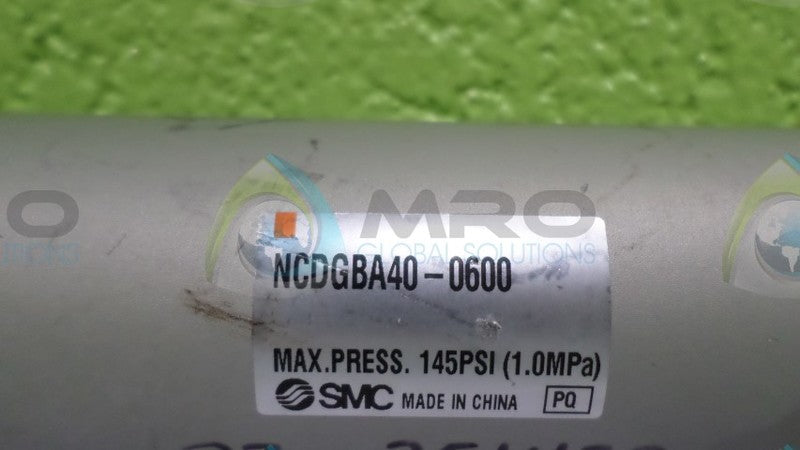 SMC NCDGBA40-0600 CYLINDER NSNP