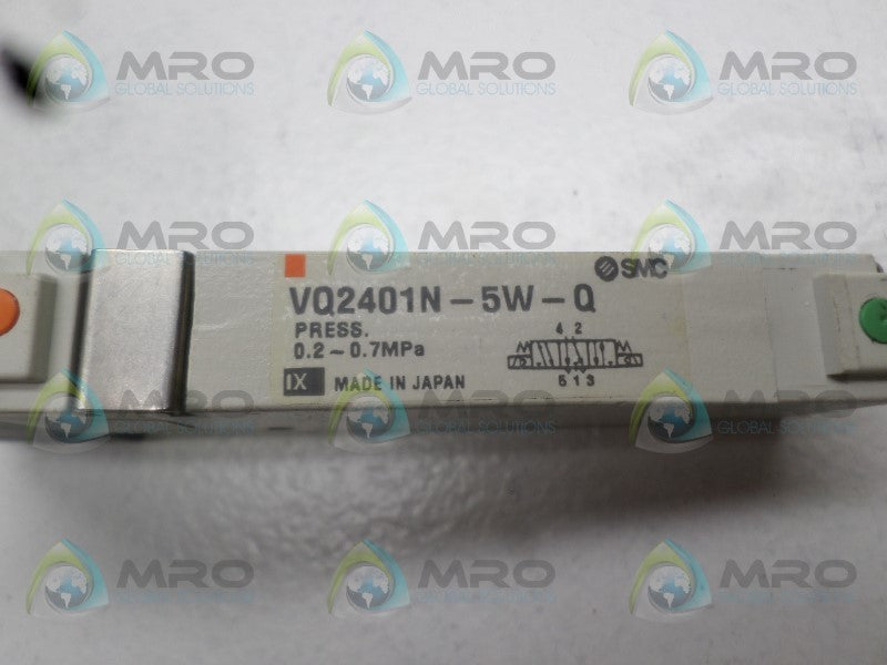 SMC VQ2401N-5W-Q SOLENOID VALVE  UNMP