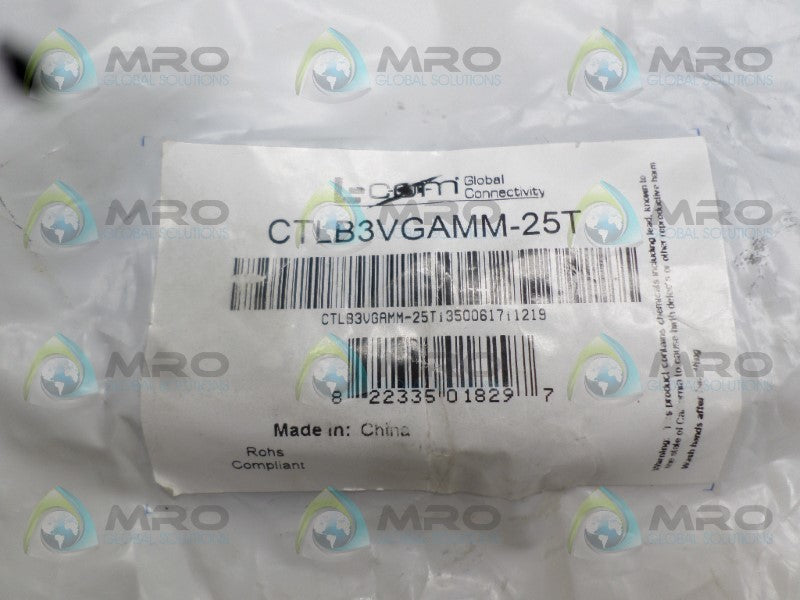 L-COM CTLB3VGAMM-25T EXTENSION DISPLAY CABLE  NSMP