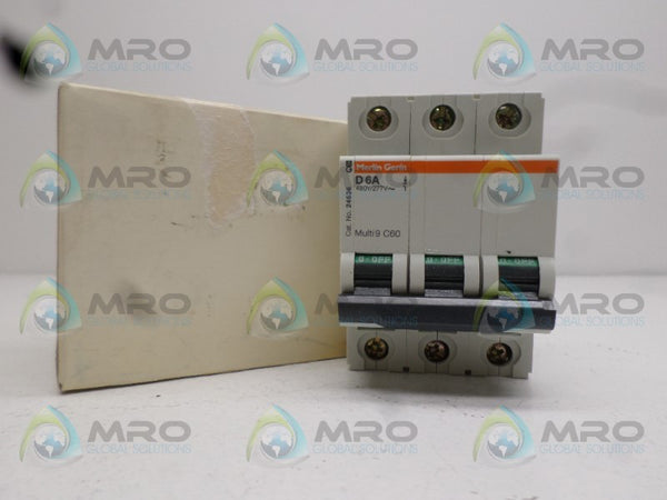 SQUARE D 24536 CIRCUIT BREAKER 6A  NSMP